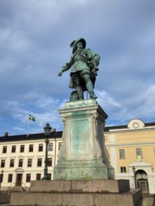 Statue of Gustav Adolph in Gothenburg